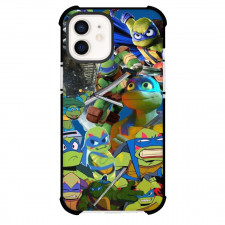 Teenage Mutant Ninja Turtles Leonardo Phone Case For iPhone Samsung Galaxy Pixel OnePlus Vivo Xiaomi Asus Sony Motorola Nokia - Leonardo Blue Collage