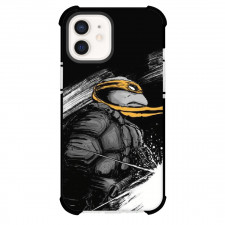 Teenage Mutant Ninja Turtles Michelangelo Phone Case For iPhone Samsung Galaxy Pixel OnePlus Vivo Xiaomi Asus Sony Motorola Nokia - Michelangelo Black Portrait
