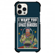 Toy Story Buzz Lightyear Phone Case For iPhone and Samsung Galaxy Devices - Buzz Lightyear I Want You To Join Space Rangers Poster