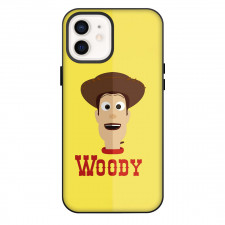Toy Story Woody Phone Case For iPhone Samsung Galaxy Pixel OnePlus Vivo Xiaomi Asus Sony Motorola Nokia - Woody Avatar Illustration Art On Yellow Background
