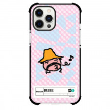 Tamagotchi Oyajitchi Phone Case For iPhone Samsung Galaxy Pixel OnePlus Vivo Xiaomi Asus Sony Motorola Nokia - Oyajitchi Funny Mustache Virtual Pet Character Poster