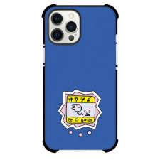Tamagotchi Nyorotchi Phone Case For iPhone Samsung Galaxy Pixel OnePlus Vivo Xiaomi Asus Sony Motorola Nokia - Nyorotchi Minimal Pixel Pet Sticker On Blue Background