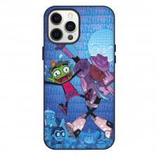 Teen Titans Go Phone Case For iPhone Samsung Galaxy Pixel OnePlus Vivo Xiaomi Asus Sony Motorola Nokia - Beast Boy And Cyborg Goofy Cartoon Art