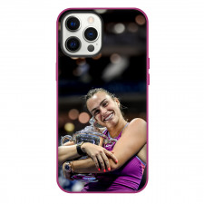 Aryna Sabalenka Phone Case For iPhone Samsung Galaxy Pixel OnePlus Vivo Xiaomi Asus Sony Motorola Nokia - Aryna Sabalenka Hugging Trophy In Purple Shirt