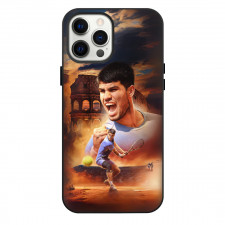 Carlos Alcaraz Phone Case For iPhone Samsung Galaxy Pixel OnePlus Vivo Xiaomi Asus Sony Motorola Nokia - Carlos Alcaraz Celebrate Striking Portrait Poster