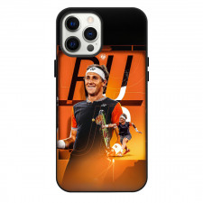 Casper Ruud Phone Case For iPhone Samsung Galaxy Pixel OnePlus Vivo Xiaomi Asus Sony Motorola Nokia - Casper Ruud Smile Playing Portrait Poster