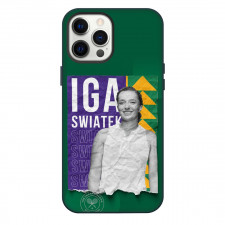 Tennis Iga Swiatek Players Phone Case For iPhone Samsung Galaxy Pixel OnePlus Vivo Xiaomi Asus Sony Motorola Nokia - Iga Swiatek Paper Ripped Portrait Poster