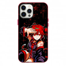 Teto Kasane Phone Case For iPhone Samsung Galaxy Pixel OnePlus Vivo Xiaomi Asus Sony Motorola Nokia - Sitting Red Stars Portrait