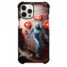 Thunderbolts Ghost Phone Case For iPhone and Samsung Galaxy Devices - Ghost Illustration Avatar Background