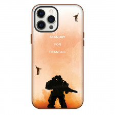 Titanfall Phone Case For iPhone Samsung Galaxy Pixel OnePlus Vivo Xiaomi Asus Sony Motorola Nokia - Titanfall Standby For Titalfall Silhouette Art Poster