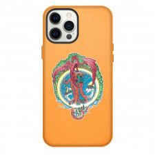 Tales of Earthsea Phone Case For iPhone Samsung Galaxy Pixel OnePlus Vivo Xiaomi Asus Sony Motorola Nokia - Tales Of Earthsea Red Dragon Circle Sticker
