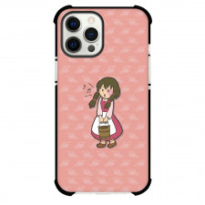 Tales of Earthsea Therru Phone Case For iPhone Samsung Galaxy Pixel OnePlus Vivo Xiaomi Asus Sony Motorola Nokia - Therru Chibi Art On Dragon Pattern Art Background