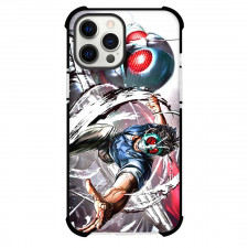 Tojima Wants To Be A Kamen Rider Tanzaburo Tojima Phone Case For iPhone Samsung Galaxy Pixel OnePlus Vivo Xiaomi Asus Sony Motorola Nokia - Tanzaburo Tojima Flying Kick Anime Art Poster