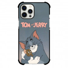 Tom and Jerry Phone Case For iPhone Samsung Galaxy Pixel OnePlus Vivo Xiaomi Asus Sony Motorola Nokia - Tom and Jerry Hugging Portrait