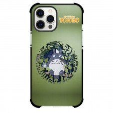 My Neighbor Totoro Phone Case For iPhone And Samsung Galaxy - Totoro PaperCraft Green Poster