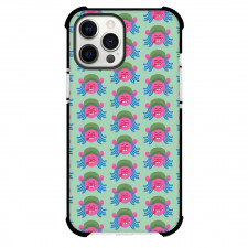 Trolls Cooper Phone Case For iPhone and Samsung Galaxy Devices - Cooper Pattern Light Green Background