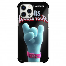 Trolls Phone Case For iPhone and Samsung Galaxy Devices - World Tour Hand Poster