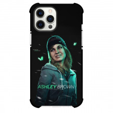 Until Dawn Ashley Brown Phone Case For iPhone Samsung Galaxy Pixel OnePlus Vivo Xiaomi Asus Sony Motorola Nokia - Ashley Brown Character with Green Shadow Portrait