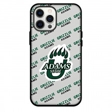 Adams State University Grizzlies Phone Case For iPhone and Samsung Galaxy Devices - Adams State University Grizzlies College Football Medley Monogram Wordmark