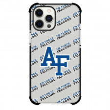 Air Force Falcons Phone Case For iPhone and Samsung Galaxy Devices - Air Force Falcons College Football Medley Monogram Wordmark