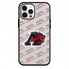 Albright College Lions Phone Case For iPhone and Samsung Galaxy Devices - Albright College Lions College Football Medley Monogram Wordmark