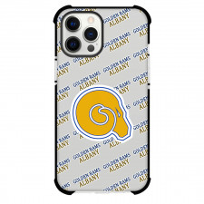 West Chester University Golden Rams Phone Case For iPhone and Samsung Galaxy Devices - West Chester University Golden Rams College Football Medley Monogram Wordmark