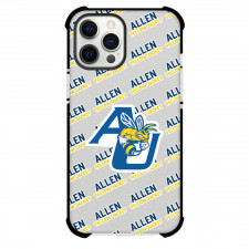 Allen University Yellow Jackets Phone Case For iPhone and Samsung Galaxy Devices - Allen University Yellow Jackets College Football Medley Monogram Wordmark