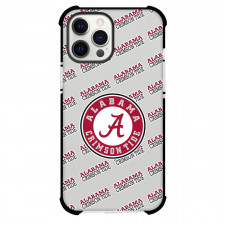 Alabama Crimson Tide Phone Case For iPhone and Samsung Galaxy Devices - Alabama Crimson Tide College Football Medley Monogram Wordmark