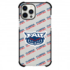 Florida Atlantic Owls Phone Case For iPhone and Samsung Galaxy Devices - Florida Atlantic Owls College Football Medley Monogram Wordmark