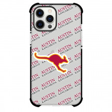 Austin College Kangaroos Phone Case For iPhone and Samsung Galaxy Devices - Austin College Kangaroos College Football Medley Monogram Wordmark