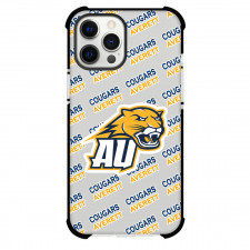 Averett University Cougars Phone Case For iPhone and Samsung Galaxy Devices - Averett University Cougars College Football Medley Monogram Wordmark