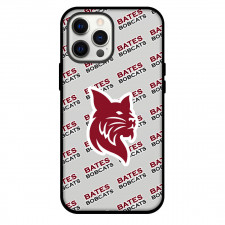 Bates College Bobcats Phone Case For iPhone and Samsung Galaxy Devices - Bates College Bobcats College Football Medley Monogram Wordmark