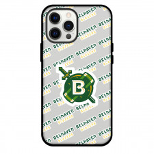 Belhaven University Blazers Phone Case For iPhone and Samsung Galaxy Devices - Belhaven University Blazers College Football Medley Monogram Wordmark
