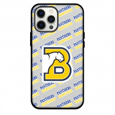 Birmingham Southern Panthers Phone Case For iPhone and Samsung Galaxy Devices - Birmingham Southern Panthers College Football Medley Monogram Wordmark