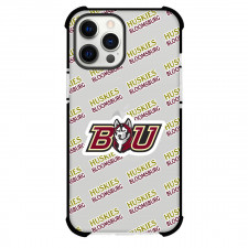 Bloomsburg University of Pennsylvania Huskies Phone Case For iPhone and Samsung Galaxy Devices - Bloomsburg University of Pennsylvania Huskies College Football Medley Monogram Wordmark