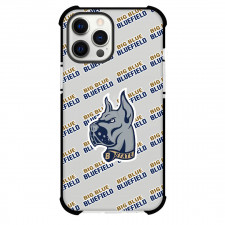 Bluefield State University Big Blues Phone Case For iPhone and Samsung Galaxy Devices - Bluefield State University Big Blues College Football Medley Monogram Wordmark