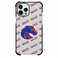Boise State Broncos Phone Case For iPhone and Samsung Galaxy Devices - Boise State Broncos College Football Medley Monogram Wordmark