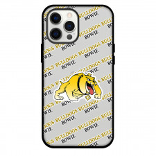 Bowie State University Bulldogs Phone Case For iPhone and Samsung Galaxy Devices - Bowie State University Bulldogs College Football Medley Monogram Wordmark