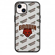 Brown Bears Phone Case For iPhone and Samsung Galaxy Devices - Brown University Bears College Football Medley Monogram Wordmark