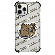 Bryant Bulldogs Phone Case For iPhone and Samsung Galaxy Devices - Bryant University Bulldogs College Football Medley Monogram Wordmark
