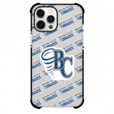 Brevard College Tornados Phone Case For iPhone and Samsung Galaxy Devices - Brevard College Tornados College Football Medley Monogram Wordmark