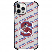 South Carolina State Bulldogs Phone Case For iPhone and Samsung Galaxy Devices - South Carolina State University Bulldogs College Football Medley Monogram Wordmark