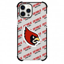 Catholic University Cardinals Phone Case For iPhone and Samsung Galaxy Devices - Catholic University Cardinals College Football Medley Monogram Wordmark