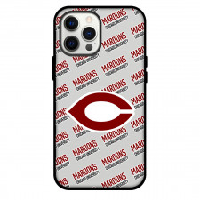 Chicago University Maroons Phone Case For iPhone and Samsung Galaxy Devices - Chicago University Maroons College Football Medley Monogram Wordmark