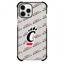 Cincinnati Bearcats Phone Case For iPhone and Samsung Galaxy Devices - Cincinnati Bearcats College Football Medley Monogram Wordmark