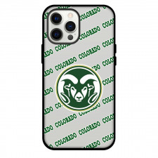 Colorado State Rams Phone Case For iPhone and Samsung Galaxy Devices - Colorado State Rams College Football Medley Monogram Wordmark
