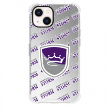 Crown College Storm Phone Case For iPhone and Samsung Galaxy Devices - Crown College Storm College Football Medley Monogram Wordmark