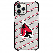 Ball State Cardinals Phone Case For iPhone and Samsung Galaxy Devices - Ball State Cardinals College Football Medley Monogram Wordmark