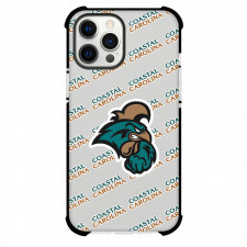 Coastal Carolina Chanticleers Phone Case For iPhone and Samsung Galaxy Devices - Coastal Carolina Chanticleers College Football Medley Monogram Wordmark