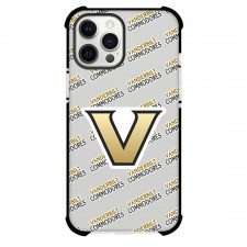 Vanderbilt Commodores Phone Case For iPhone and Samsung Galaxy Devices - Vanderbilt Commodores College Football Medley Monogram Wordmark